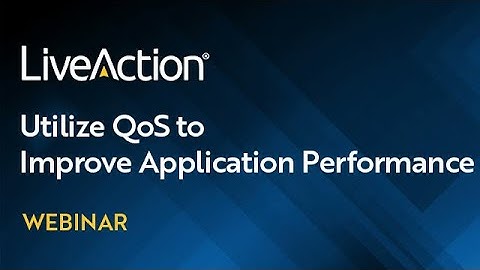 Utilize QoS to Improve Application Performance