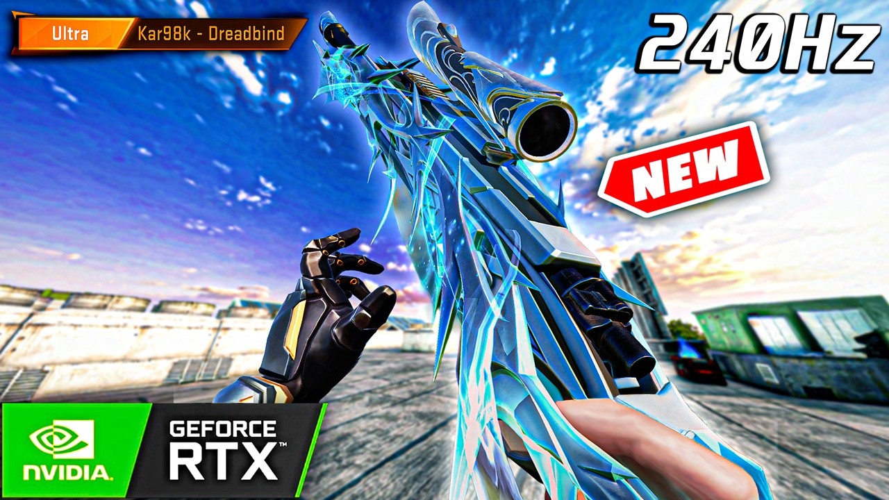 BLOOD STRIKE - НОВЫЙ ГЕЙМПЛЕЙ НА KAR98K DREADBIND - УЛЬТРА-ГРАФИКА RTX 5090!!!