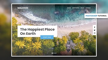 PSD To Html : Part 1 - PSD Templates Design in Photoshop