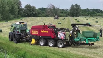 One-Pass Baling & Wrapping Square Hay Bales | Baliwrap Boosts Farming Productivity