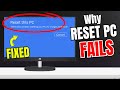 FIX "There was a Problem Resetting your PC" No Changes were made