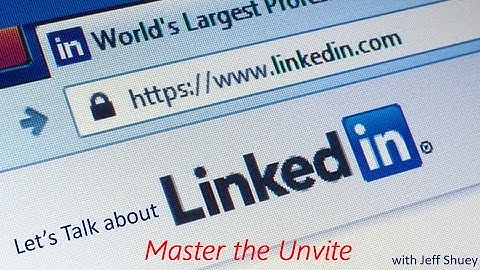 LinkedIn   Unvites How to Cancel a Requested Connection