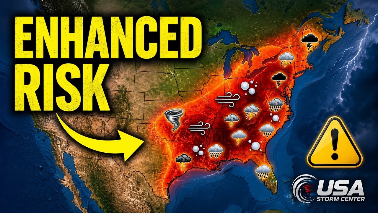 Enhanced Risk Texas Today — Destructive Storms 🌪️ - YouTube