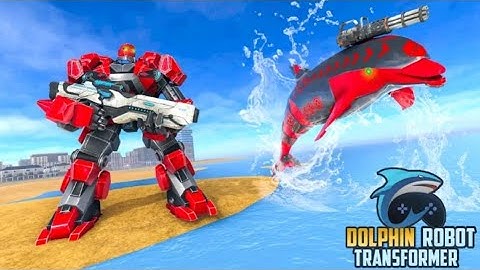 Dolphin Robot Transform Wars | Android Games