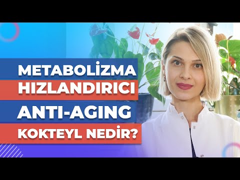 Metabolizma hızlandırıcı anti-aging kokteyl nedir?