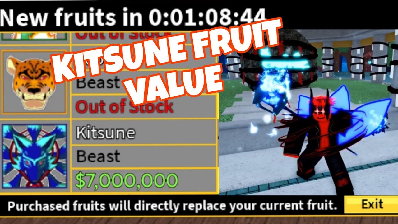 Kitsune Fruit is HERE! Trailer + Release Date +Value ( Blox Fruits ...