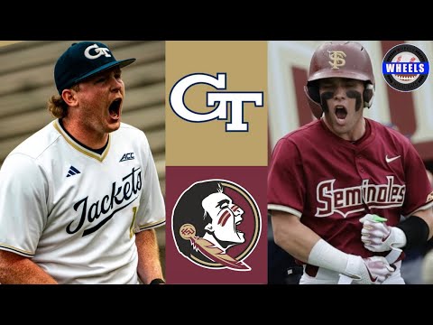 Georgia Tech Vs 10 Florida State | 2024 College Baseball Highlights