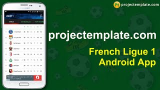 French Ligue 1 Android App Source Code screenshot 2