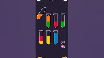 new water sort video game play #games #playgaming #gaming #videogame level 18