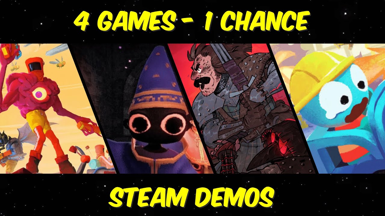 4 Steam Next Fest Demos - YouTube