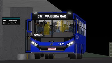 Cidade de Florianópolis | Volvo B270F/CAIO Apache VIP 4 #1901 | 332 TISAN - TICEN VIA BEIRA MAR