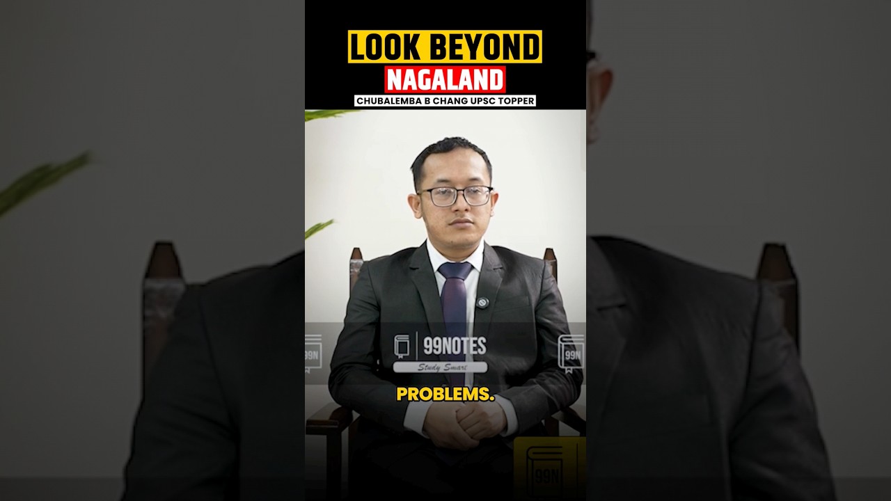 Chubalemba B Chang |UPSC Topper 2023|  