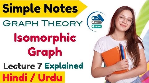 What is Isomorphism of Graph theory | Isomorhpic Graph | Hindi Urdu Lectures