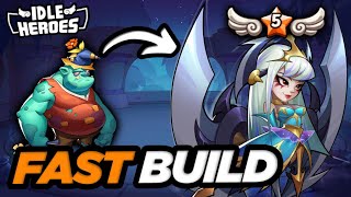 Idle Heroes - How to Build the FASTEST E5 Hero Possible in 2024