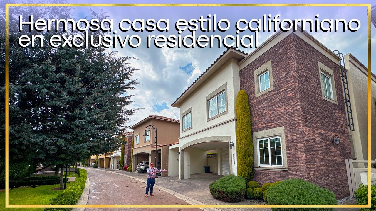 I-1968 Casa en venta en residencial con excelentes amenidades y paisajismo en Metepec.