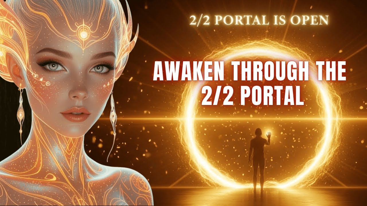 The 2/2 Portal Has Opened – Enter the 5D Timeline | Spiritual Awakening Frequency Transmission