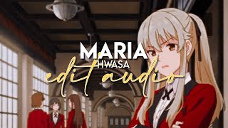 edit audio - maria (hwasa) Resimi