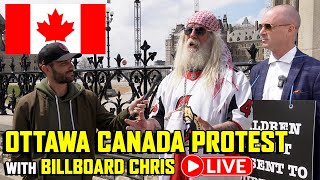 LIVE: Were Being PROTESTED In Canada 🇨🇦 | OTTAWA w/ @BillboardChris