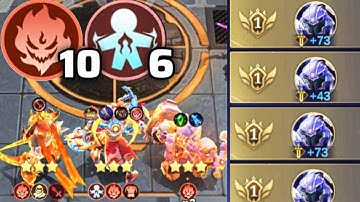 3 STAR X-BORG 10/10 EMBERLORD 6 SYNERGY ACTIVE METRO ZERO | MAGIC CHESS GO GO