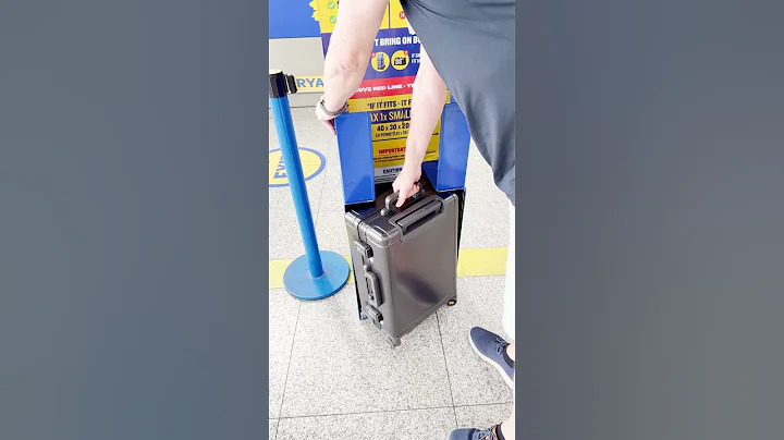 Will It Fit? Level8 Gibraltar Carry-On in Ryanair Cabin Bag Checker ✈️