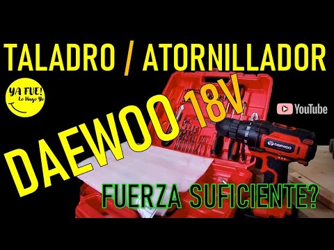 Taladro Atornillador DAEWOO 18V