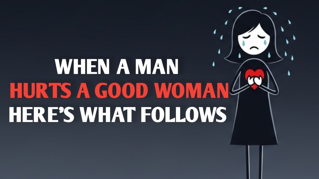 Когда мужчина причиняет боль добропорядочной женщине, вот что происходит дальше || Факты из психо...