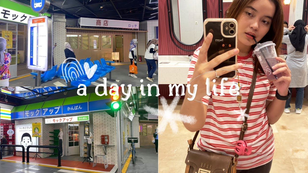 A day in my life : lotte alley, chilax sudirman - YouTube