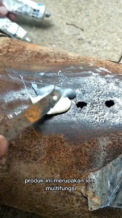 Cara menambal tank yg bocor