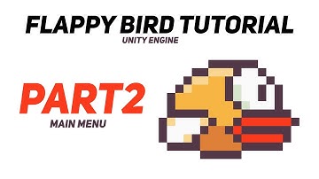How to make complete Flappy Bird game in Unity MAIN MENU