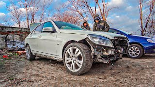 MERCEDES AFTER THE FIRE - TAKE OR ..? REPAIR HYUNDAI