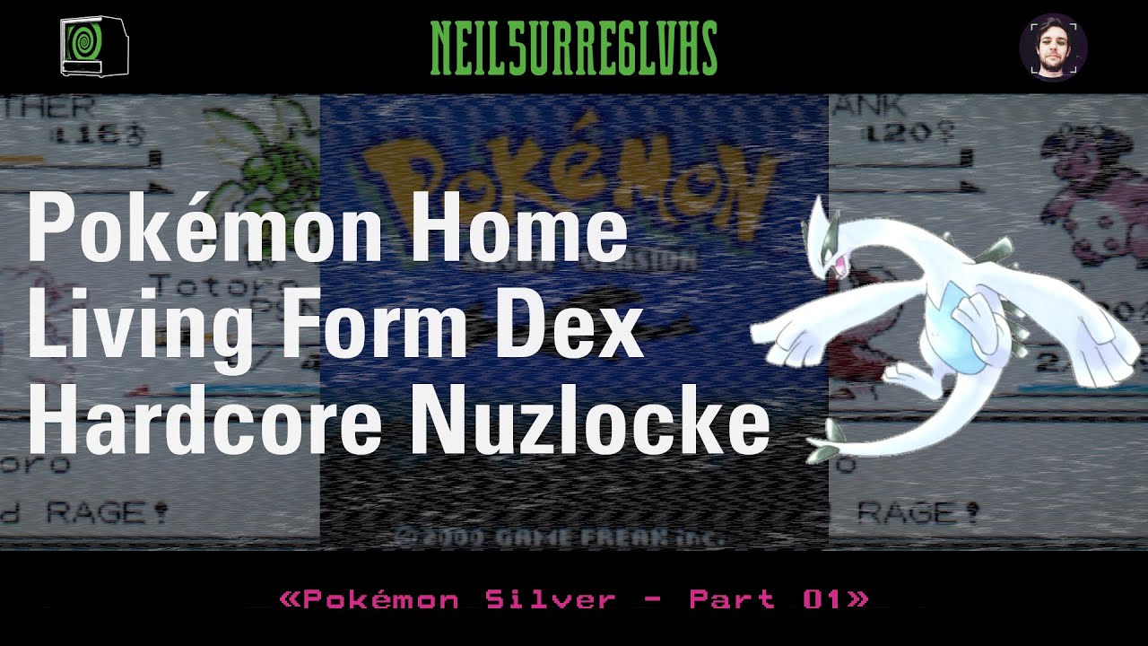 Pokémon Gold - Home Living Form Dex Hardcore Nuzlocke - Part 1