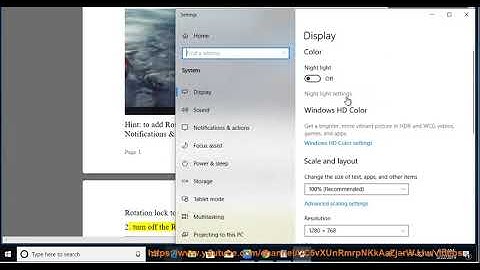 [FYI] Disable screen rotation in Windows 10