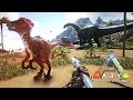 ARK: Survival Evolved - ALPHA RAPTOR & TAMING SABERTOOTH TIGERS!! (ARK Ragnarok Gameplay)