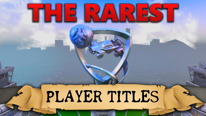 The 4 Most Exclusive Titles in Rocket League