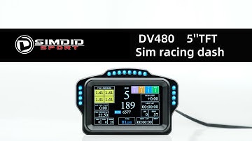 SIMDID DV480 What analog racing instruments are recommended (Buyers Guide)
