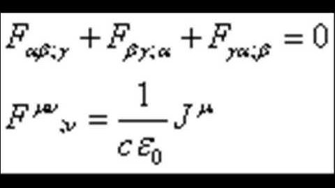 Electromagnetism in General Relativity