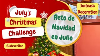 🎄 Reto Navidad en Julio #suitcase #decoration #Christmas #challenge