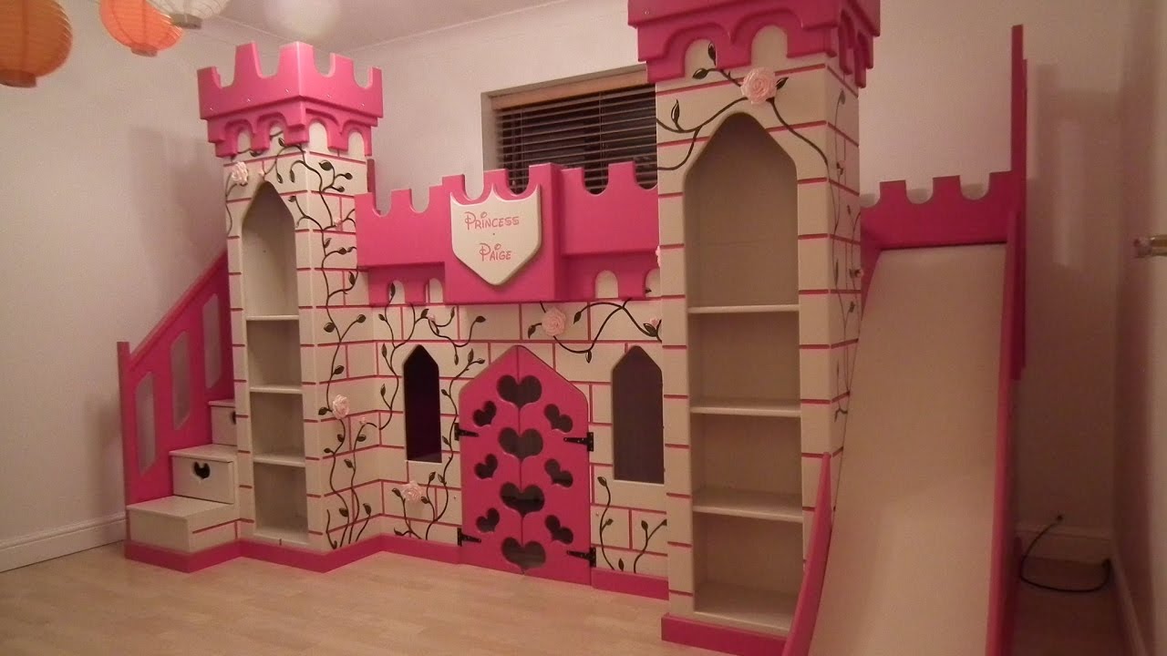 childrens castle bed
