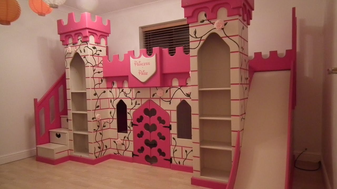 kids bed castle