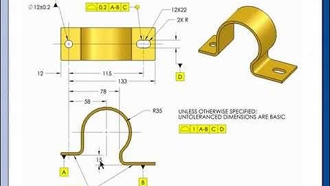 Geometric Dimensioning and Tolerancing Lesson 4