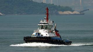 Tugboat《WHAMPOA》Crossing the Ma Wan Channel in HK 20260816_C0002