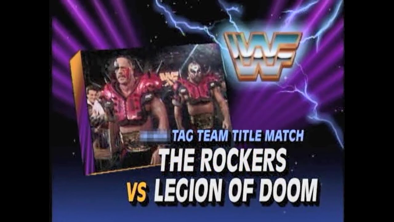 WWE  ザ・ロッカーズ Tag Titles LOD vs Rockers SuperStars Dec 28th, 1991 - YouTube