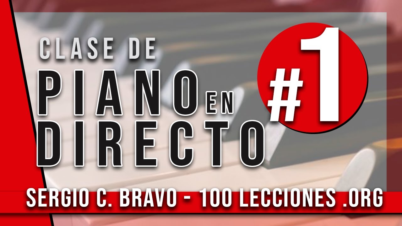 🔴 Clase de Piano #1 - Ejercicios fáciles para agilizar los dedos