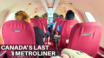 BEARSKIN AIRLINES METROLINER | Sioux Lookout -Thunder Bay | Flight Review