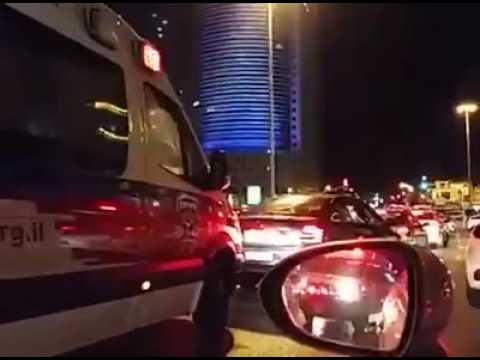 10 اصابات في إطلاق نار في مجمع شارونا بتل أبيب