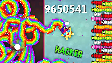 Snake io Mod apk Gameplay || The best snake io android Hack god mod menu apk gameplay.