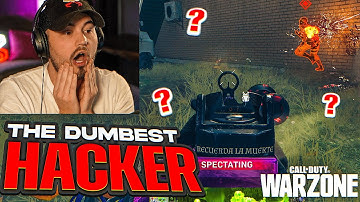 SPECTATING the DUMBEST HACKER in Warzone Season 6