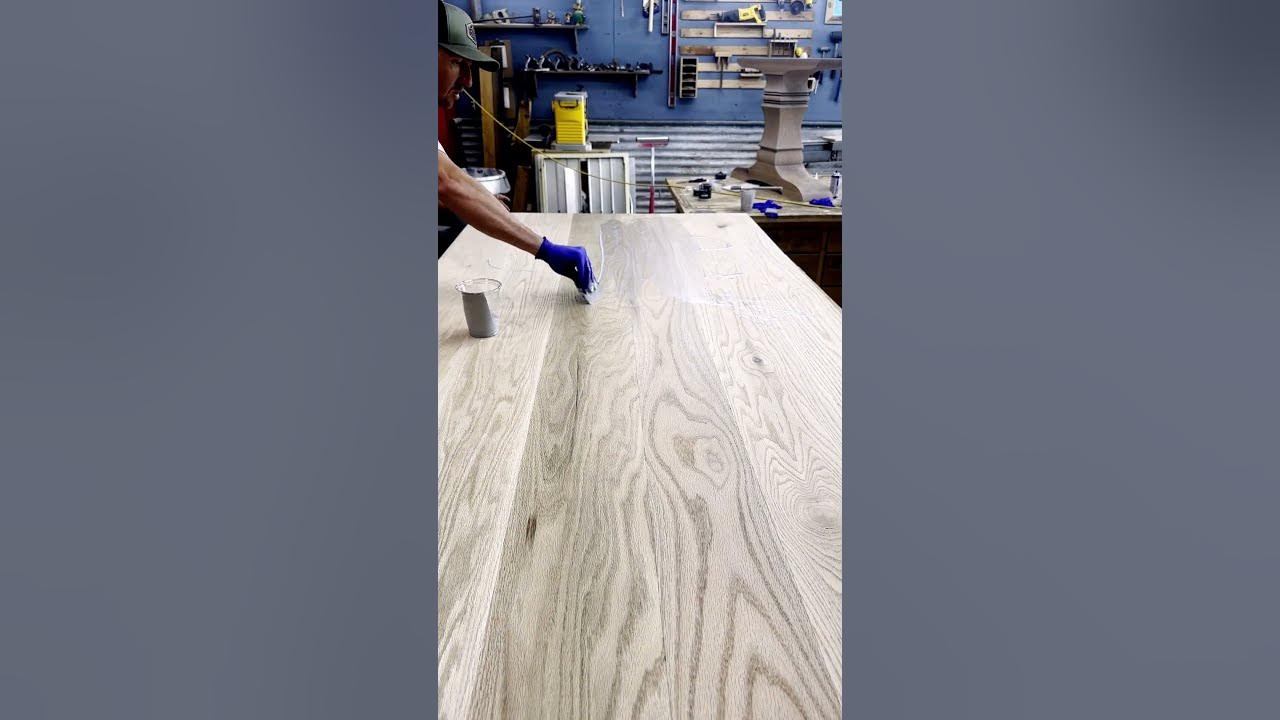 Applying Rubio Monocoat Finish To A Dining Table YouTube