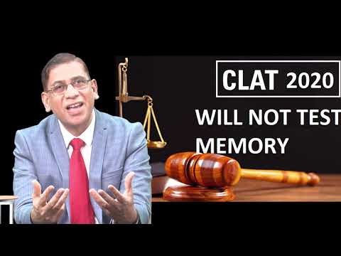 CLAT 2020 : Will Not Test Memory : Prof .Faizan Mustafa