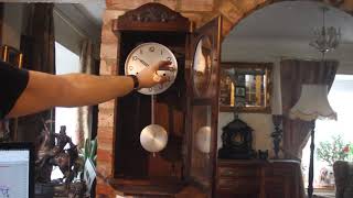 Antique German Kienzle 8-Day Wall Clock, Westminster With Whittington Chimes